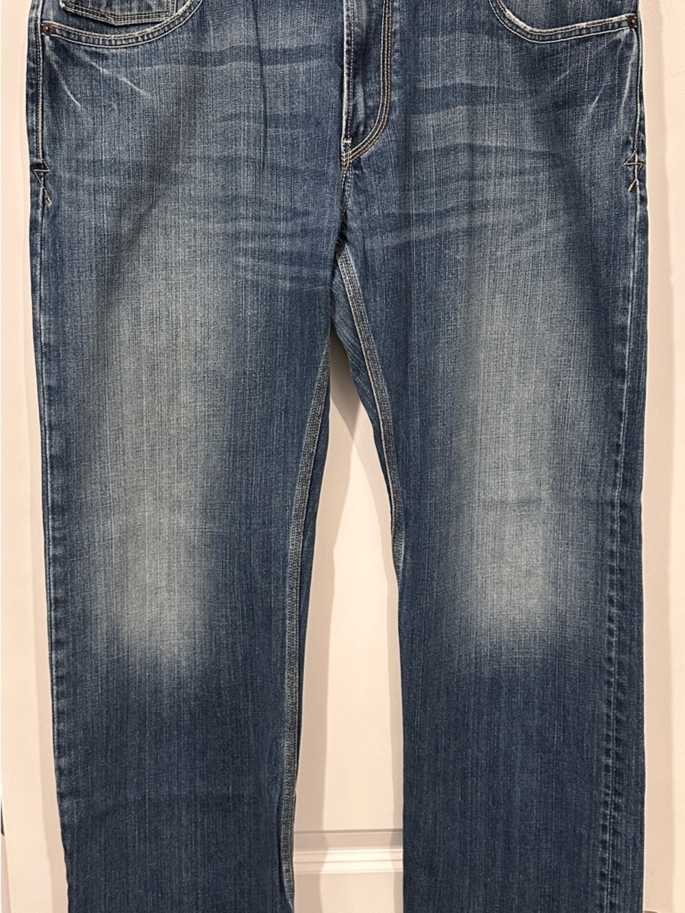 Men’s Levi's 514 Mid-Wash Straight Leg Y2K Jeans 38x32